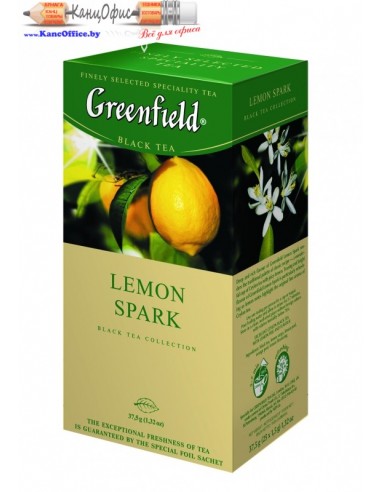 Чай "Greenfield" Lemon Spark черный с...