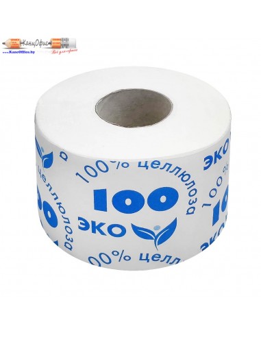 Бумага туалетная однослойная Эко,...