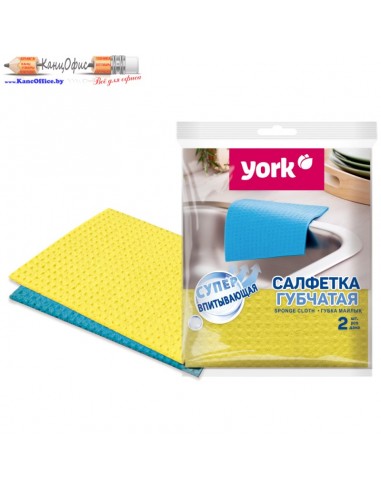 Салфетка губчатая целлюлозная York...