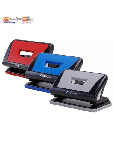 Дырокол Deli 0103, 10 листов, ассорти