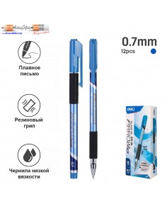 Ручка шариковая Deli Arrow...