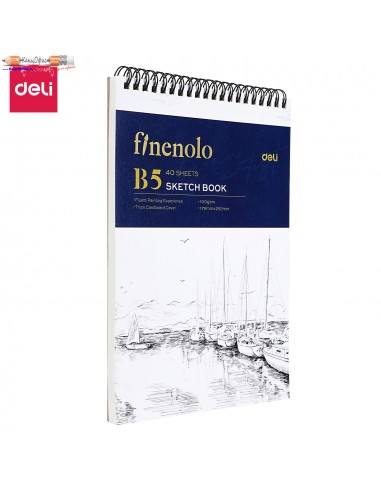 Блокнот для скетчинга DELI Finenolo,...