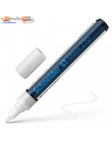 Маркер перманентный на нитрокраске...