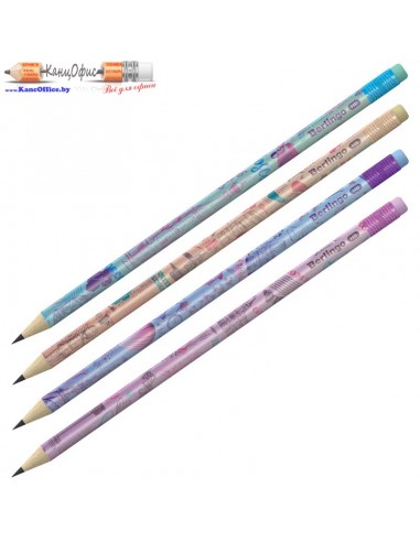 Карандаш ч/г Berlingo "Capitals" HB,...