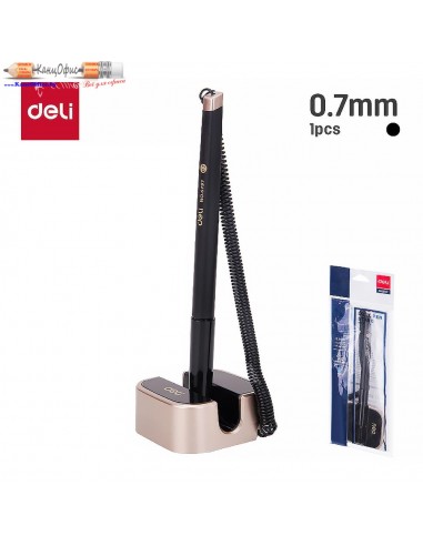 Ручка гелевая настольная Deli E6797,...