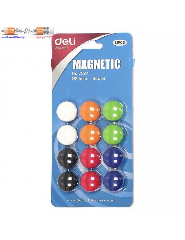 Магнит для досок Deli E7824, 20мм,...