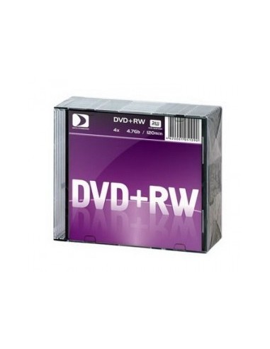 Диск DVD+RW Data Standard 4X 4,7Гб Slim