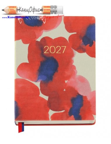 Ежедневник датированный "Red Bloom...