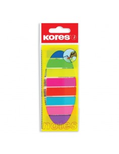 Набор клейких пластиковых закладок "Kores" 2