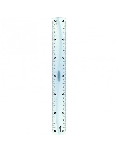 Линейка "Кристалл" MAPED 30см с держателем