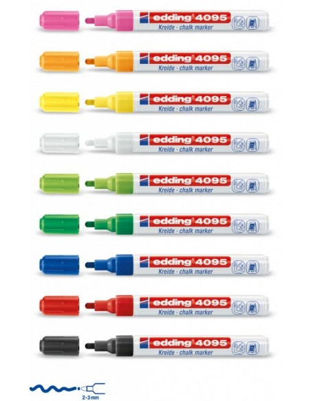 Маркер меловой 4095 в блистере