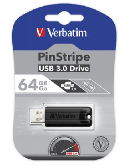 USB Flash "PinStripe Store 'n' Go" USB 3.0 - 64Gb