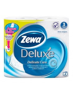 Бумага туалетная "Zewa Deluxe"