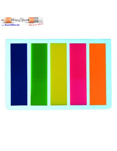 Закладки пластиковые ""D.Rect" 12*45 мм