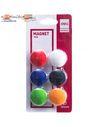 Кнопки магнитные "Magnet", 30 мм, 6...